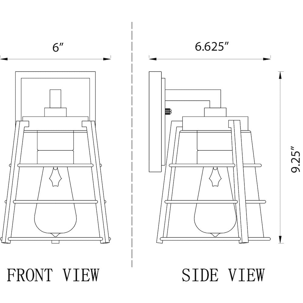 Z-Lite 1 Light Outdoor Wall Light