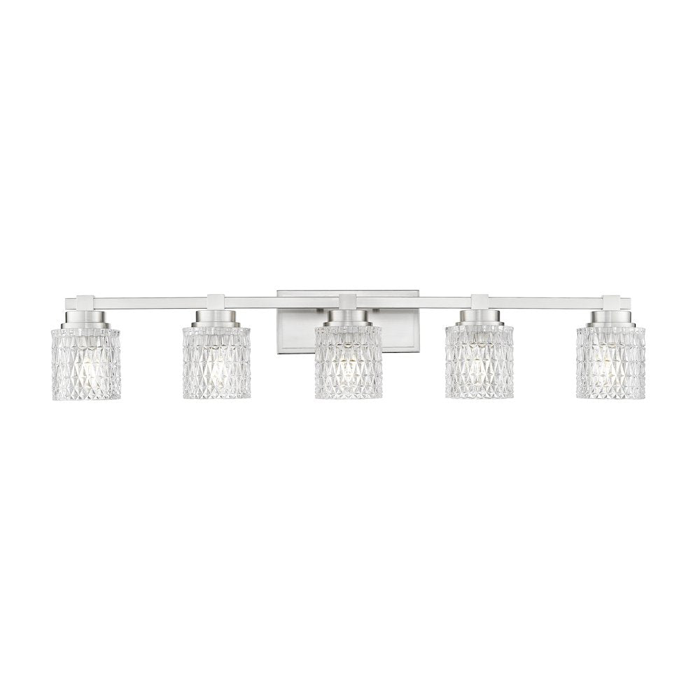 Z-Lite 5 Light Vanity, Brushed Nickel