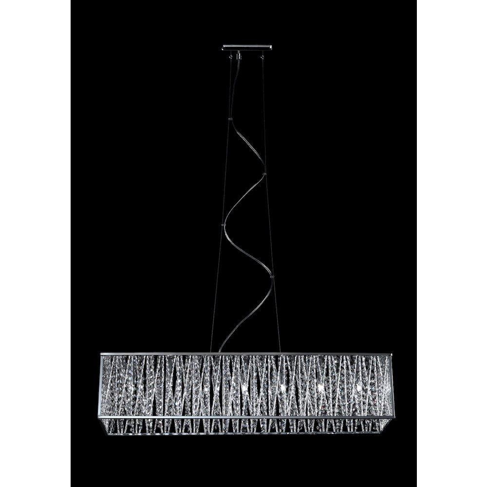 Z-Lite 7 Light Linear Chandelier