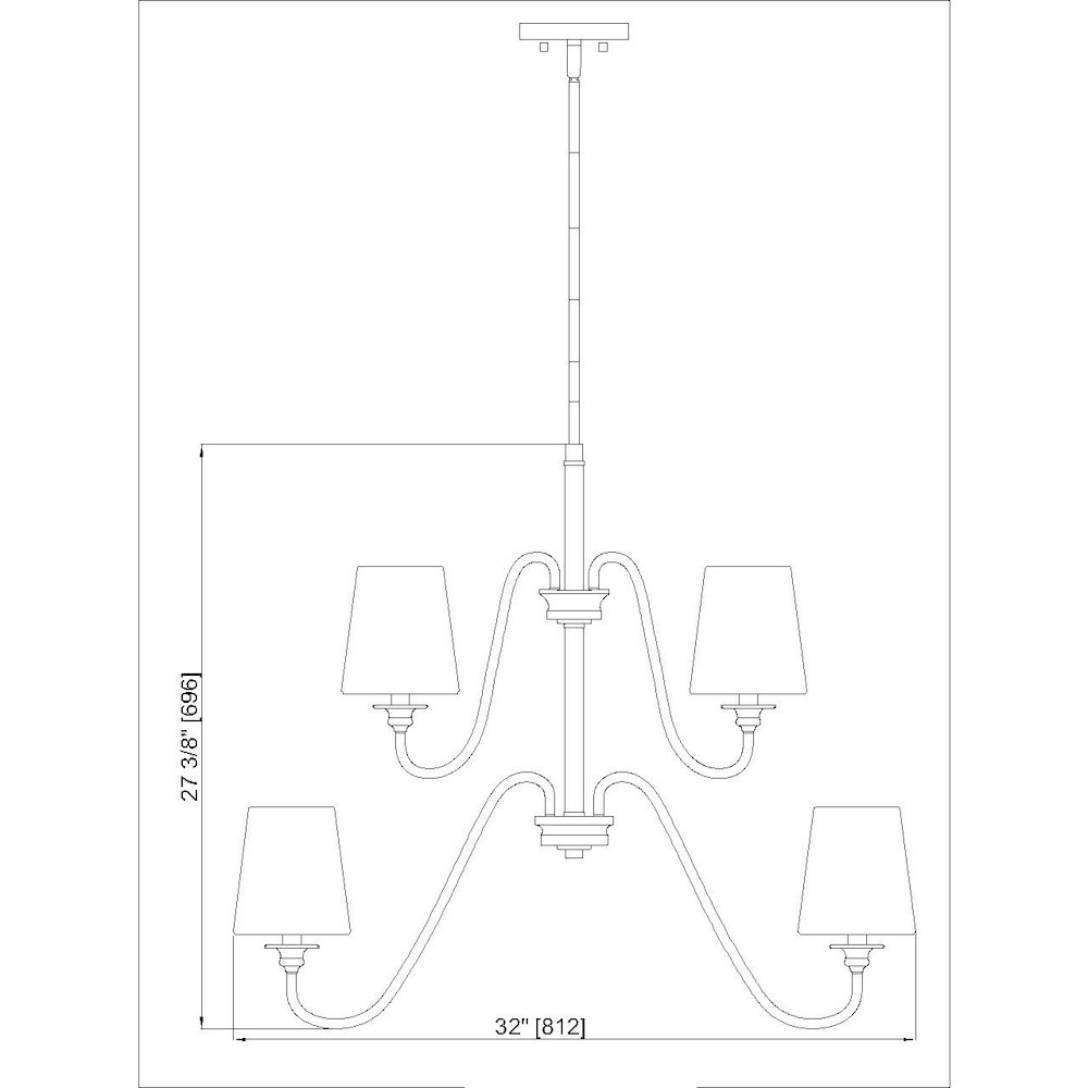 Z-Lite 9 Light Chandelier