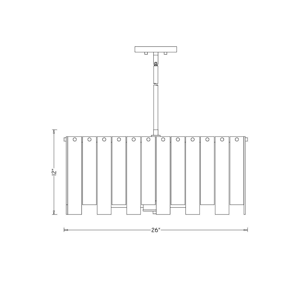 Z-Lite 8 Light Chandelier
