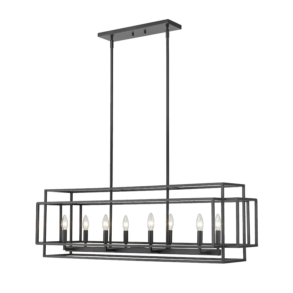 Z-Lite 8 Light Linear Chandelier