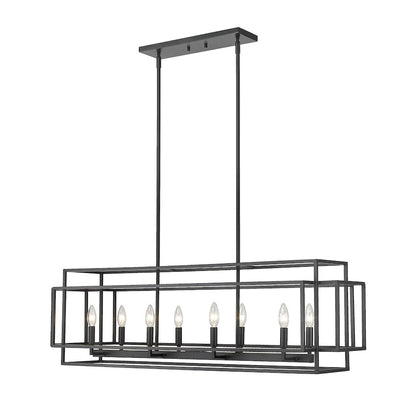 Z-Lite 8 Light Linear Chandelier