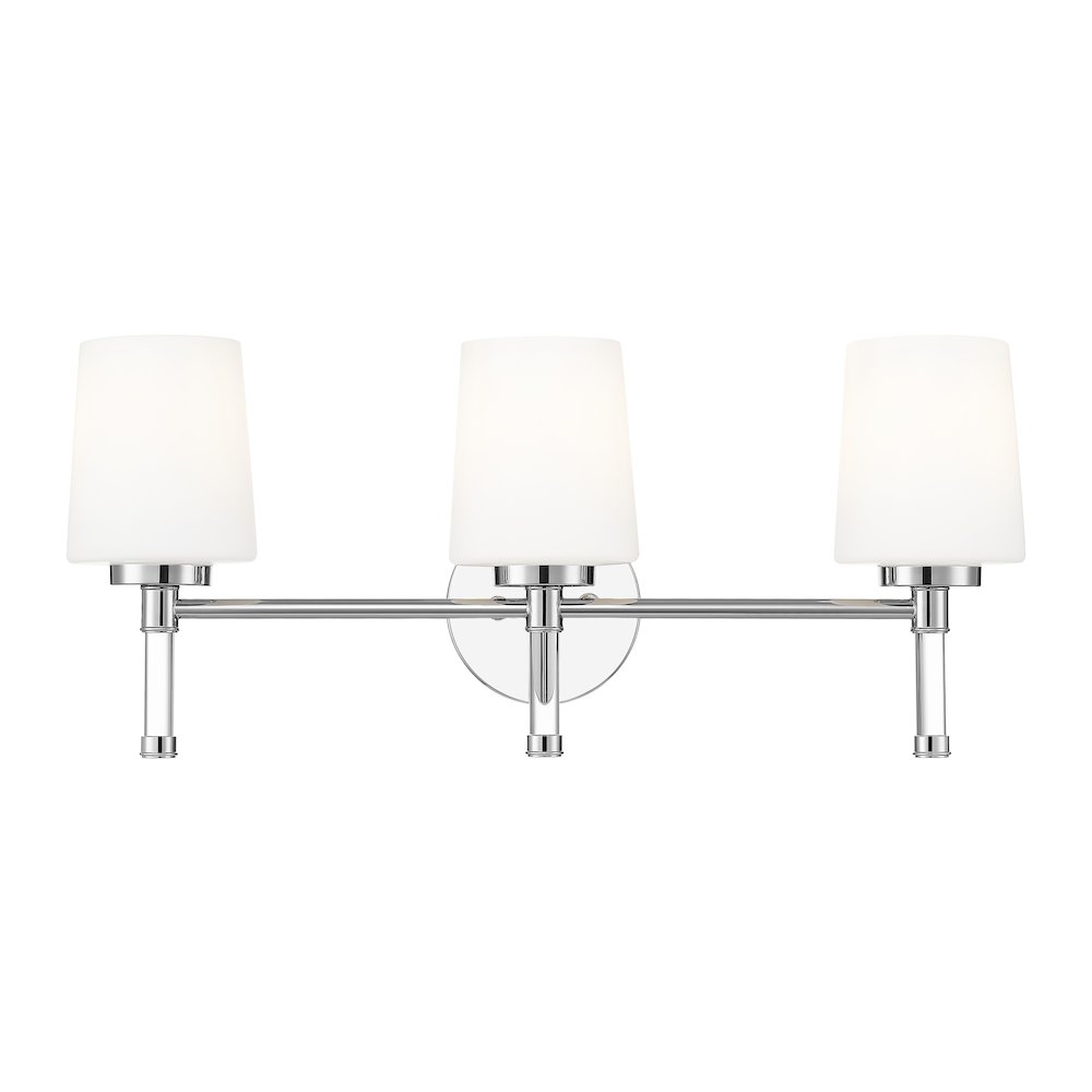 Z-Lite 3 Light Vanity, Chrome