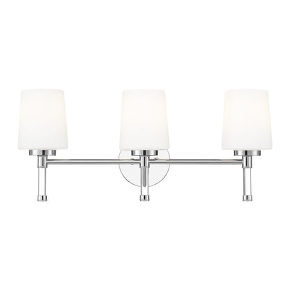 Z-Lite 3 Light Vanity, Chrome
