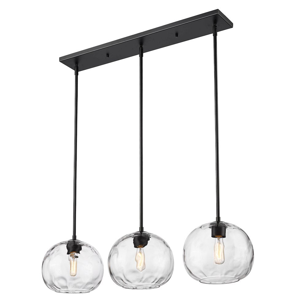 Z-Lite 3 Light Linear Chandelier