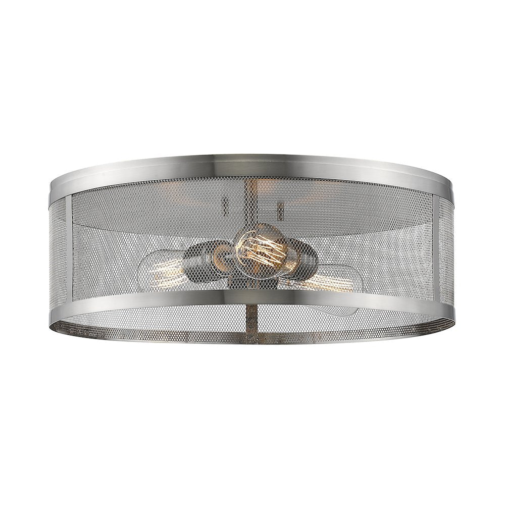 Z-Lite 3 Light Flush Mount