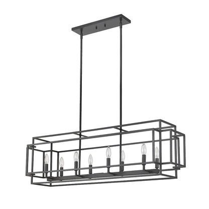 Z-Lite 8 Light Linear Chandelier
