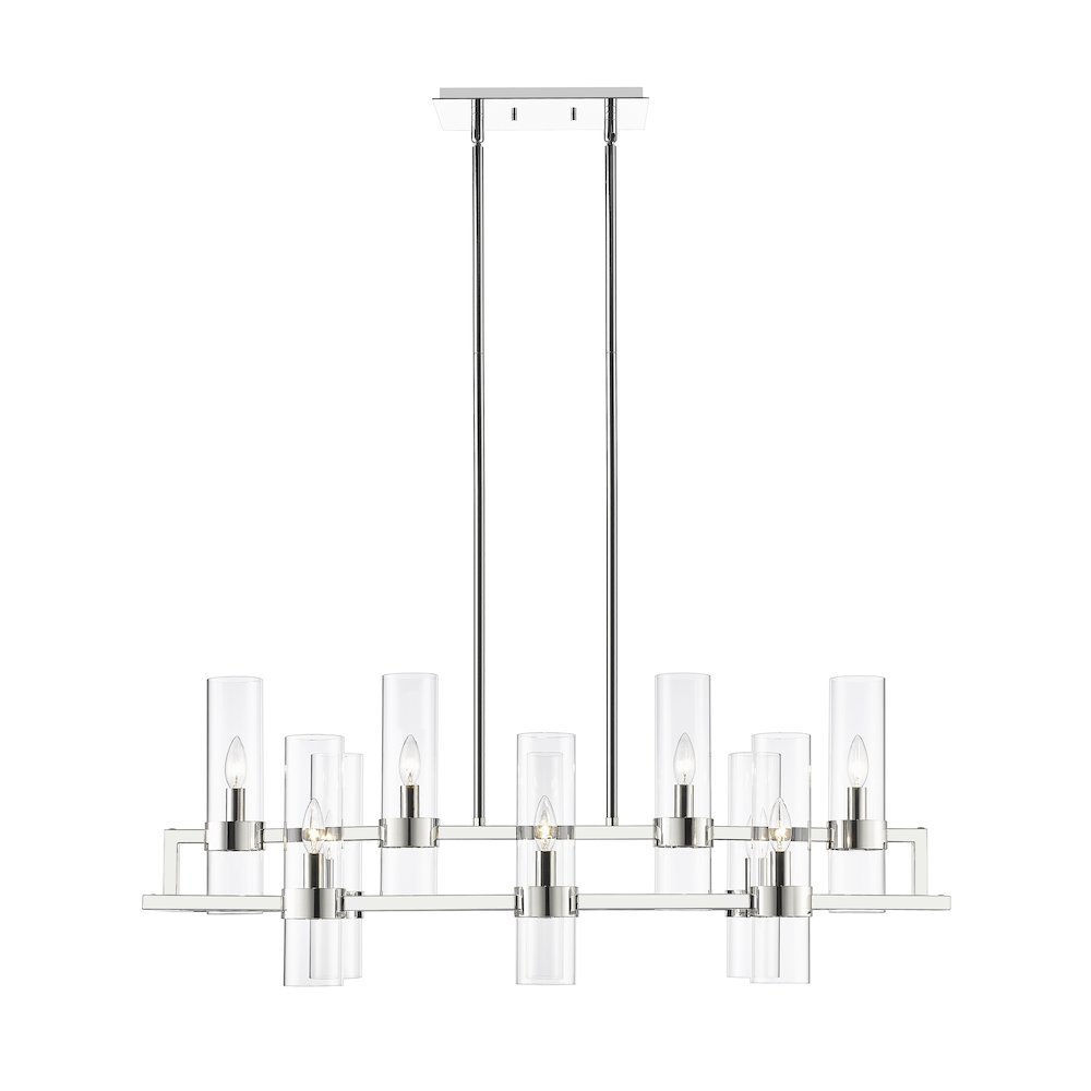 Z-Lite 10 Light Linear Chandelier