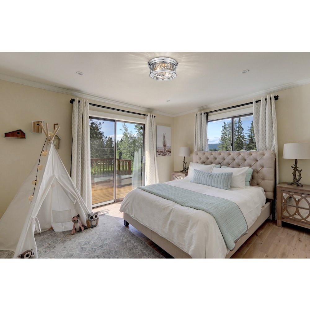 Z-Lite 2 Light Flush Mount