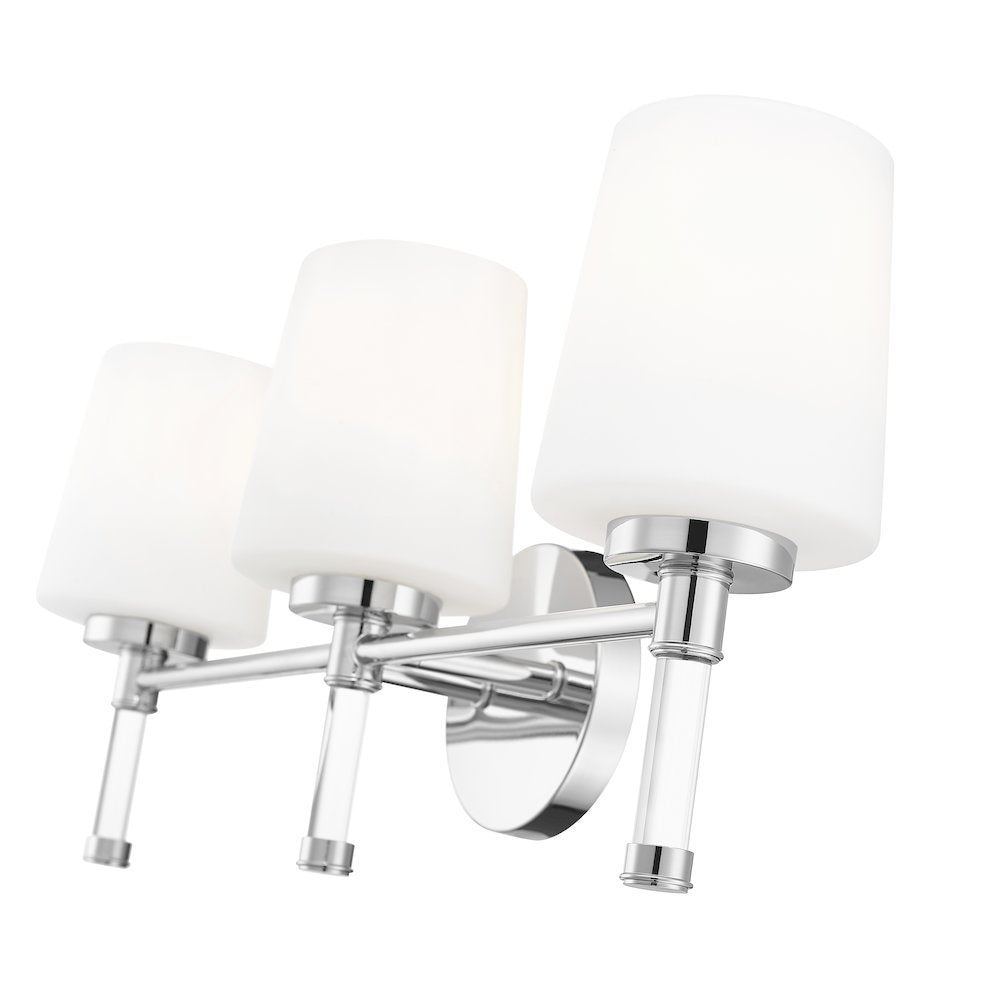 Z-Lite 3 Light Vanity, Chrome