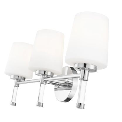 Z-Lite 3 Light Vanity, Chrome