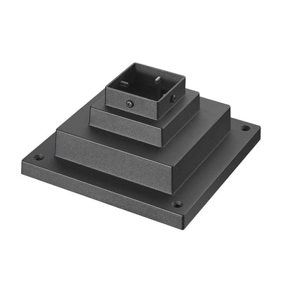 Z-Lite Outdoor Pier Mount, Sand Black