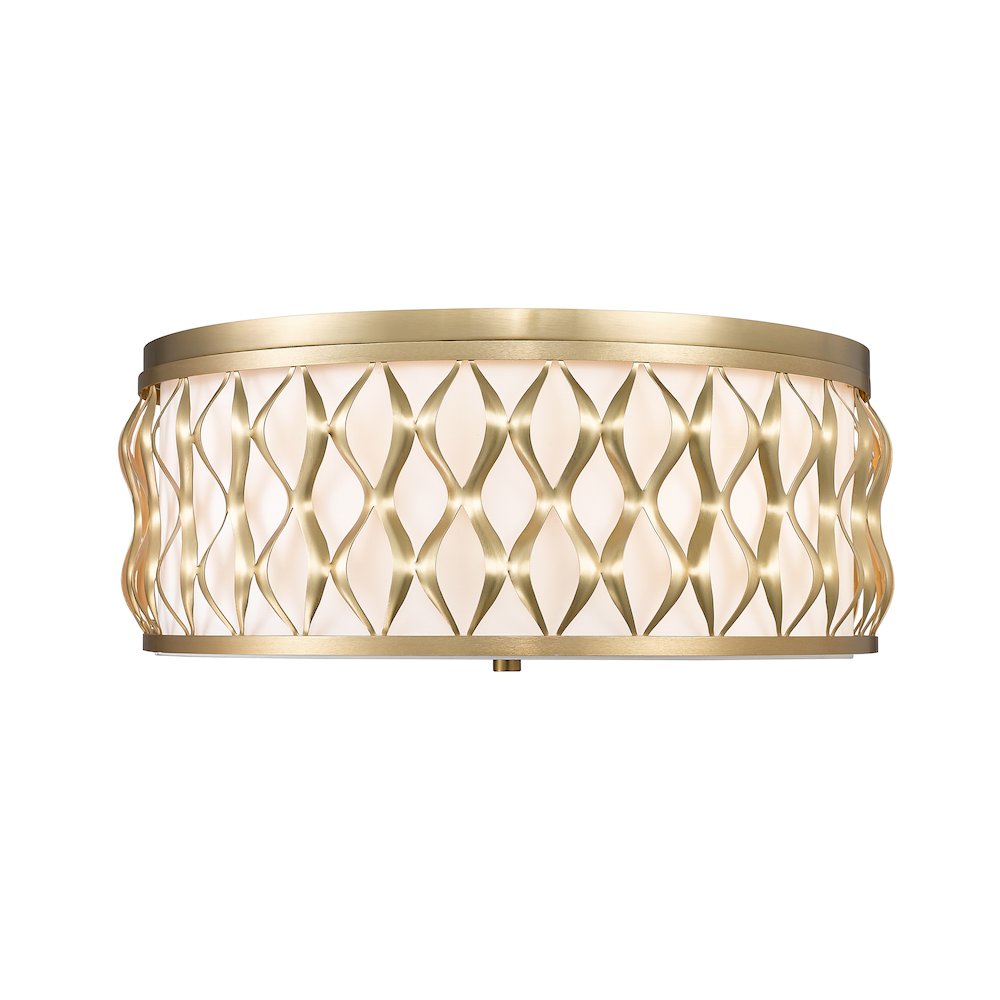 Z-Lite 5 Light Flush mount
