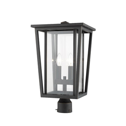 Z-Lite 2 Light Outdoor Post Mount Fixture