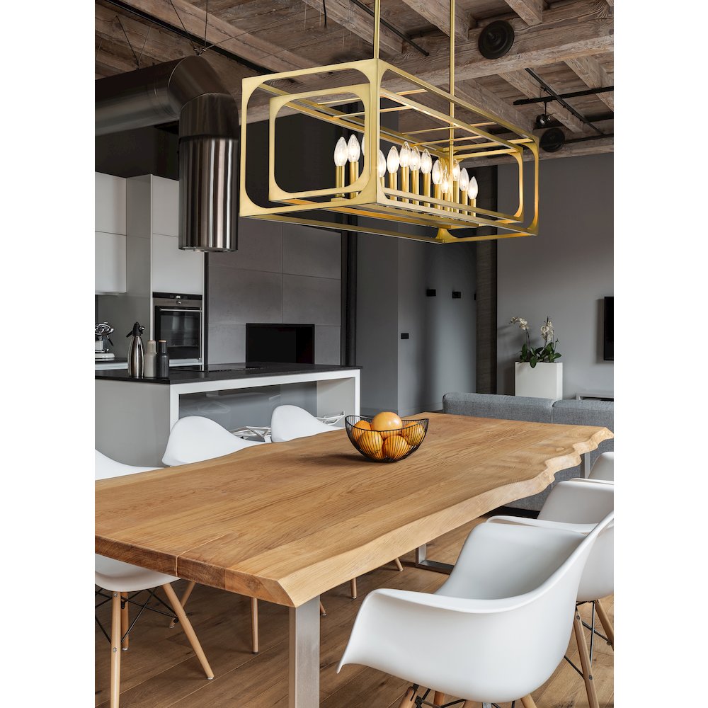 Z-Lite 13 Light Linear Chandelier