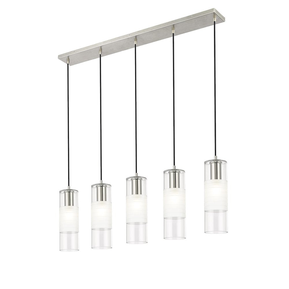 Z-Lite 5 Light Linear Chandelier