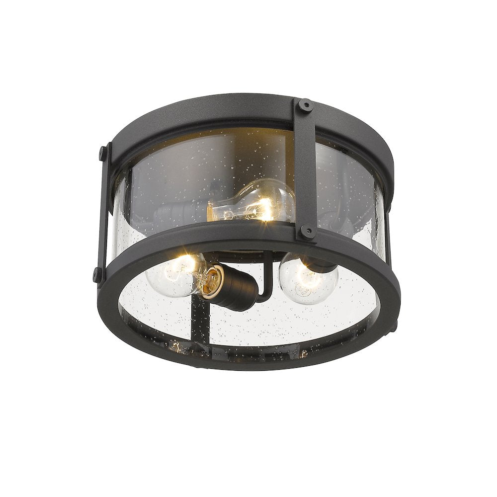 Z-Lite 3 Light Outdoor Flush Mount