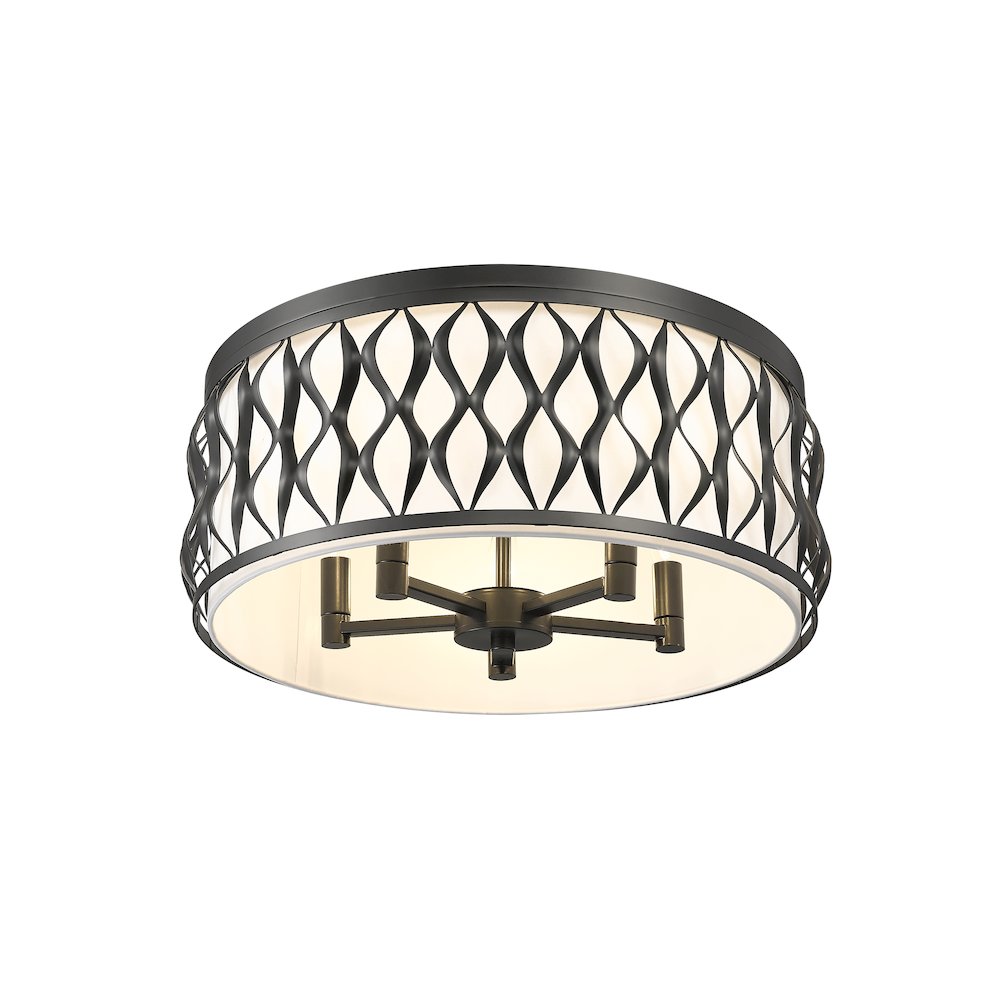 Z-Lite 5 Light Flush mount