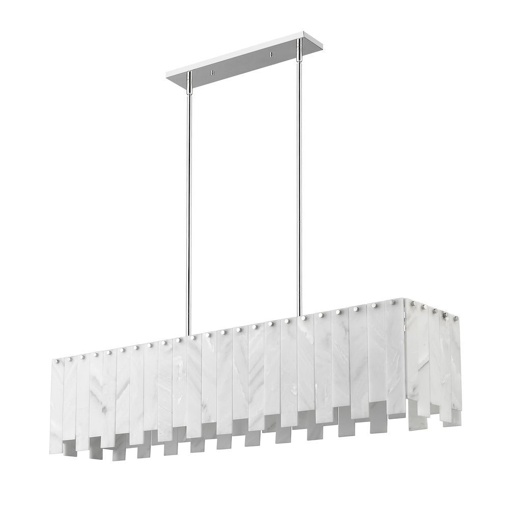 Z-Lite 7 Light Linear Chandelier