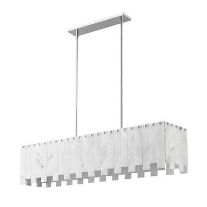 Z-Lite 7 Light Linear Chandelier