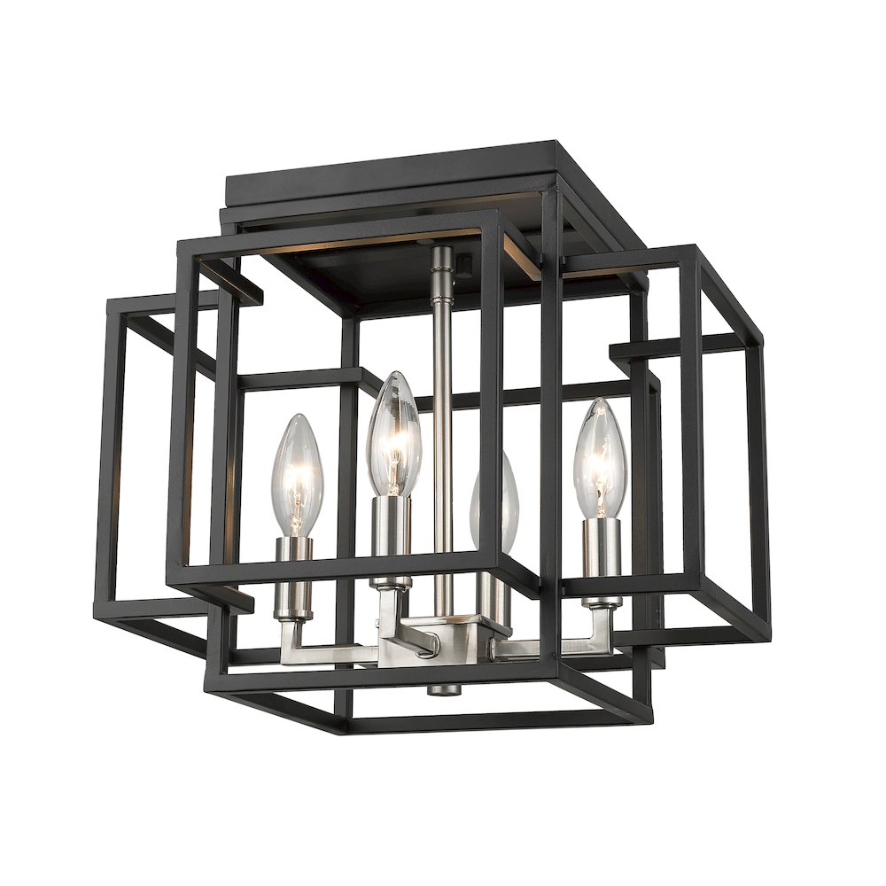 Z-Lite 4 Light Flush Mount