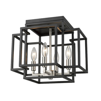 Z-Lite 4 Light Flush Mount