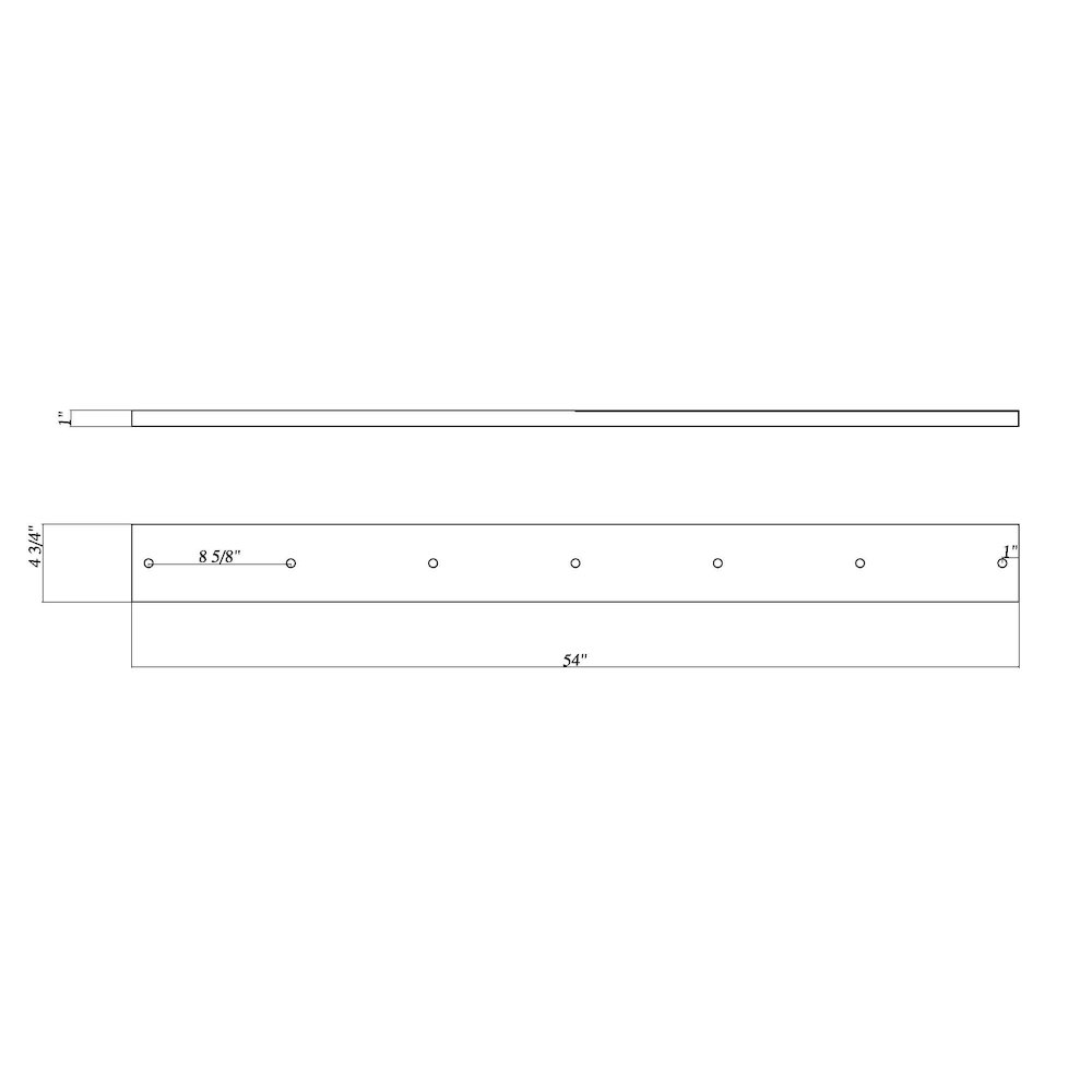 Z-Lite 7 Light Ceiling Plate