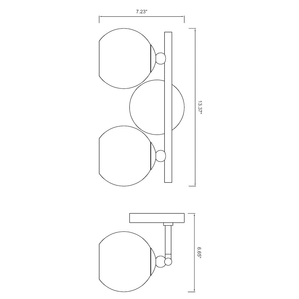 Z-Lite 2 Light Vanity