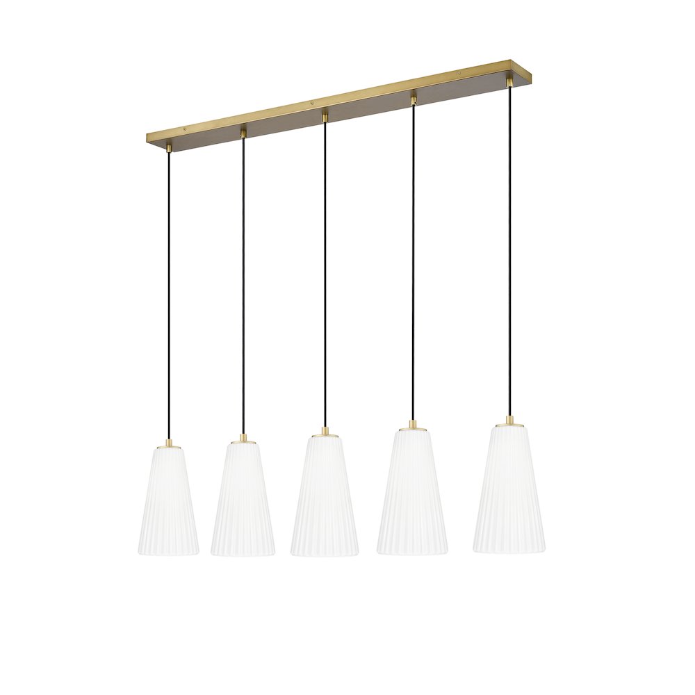 Z-Lite 5 Light Linear Chandelier