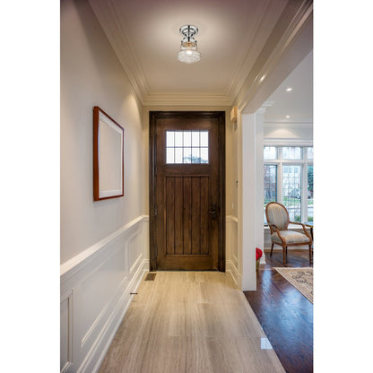 Z-Lite 1 Light Flush Mount