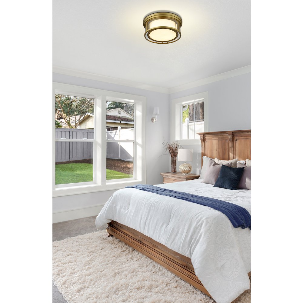 Z-Lite 3 Light Flush Mount