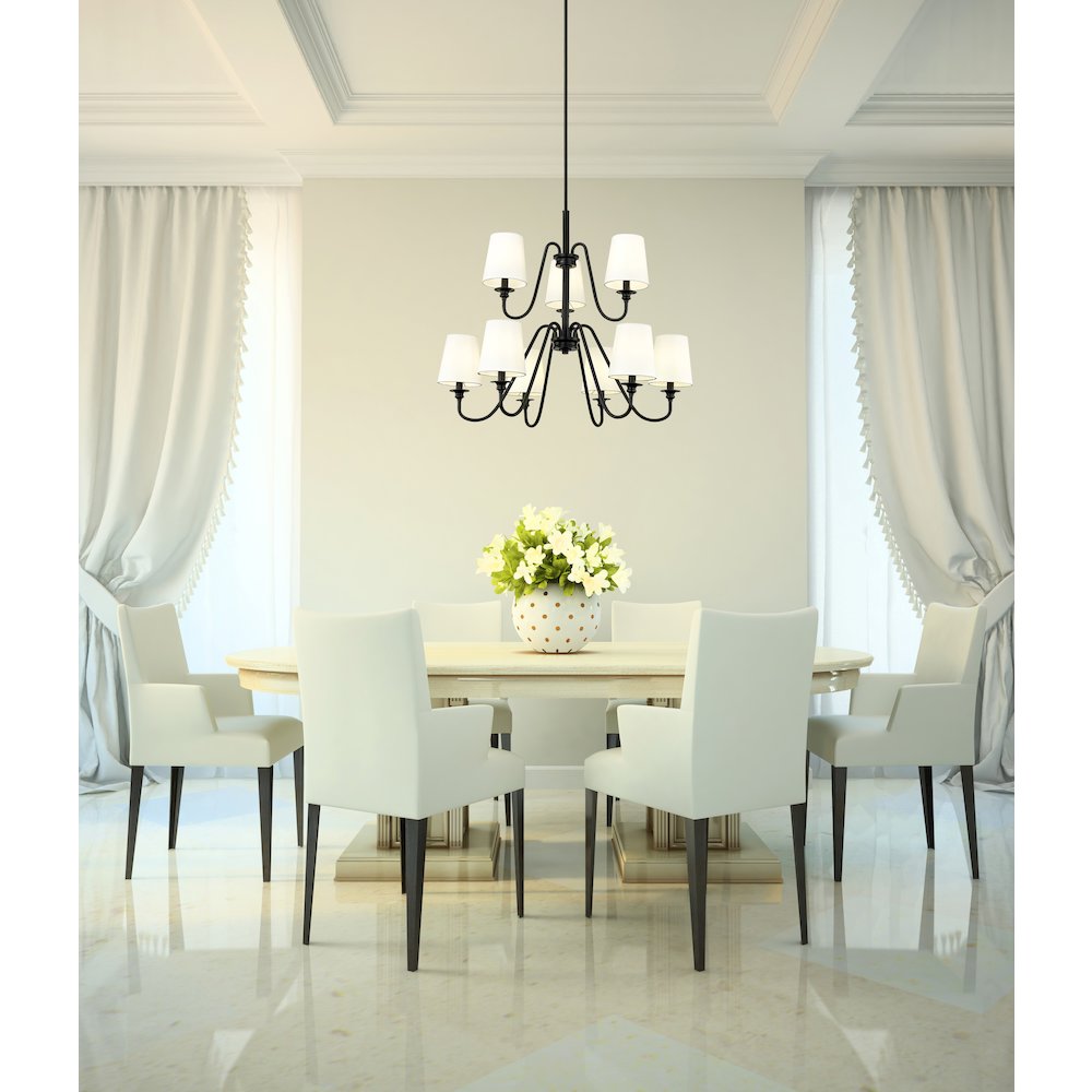 Z-Lite 9 Light Chandelier