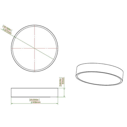 Z-Lite 1 Light Flush Mount