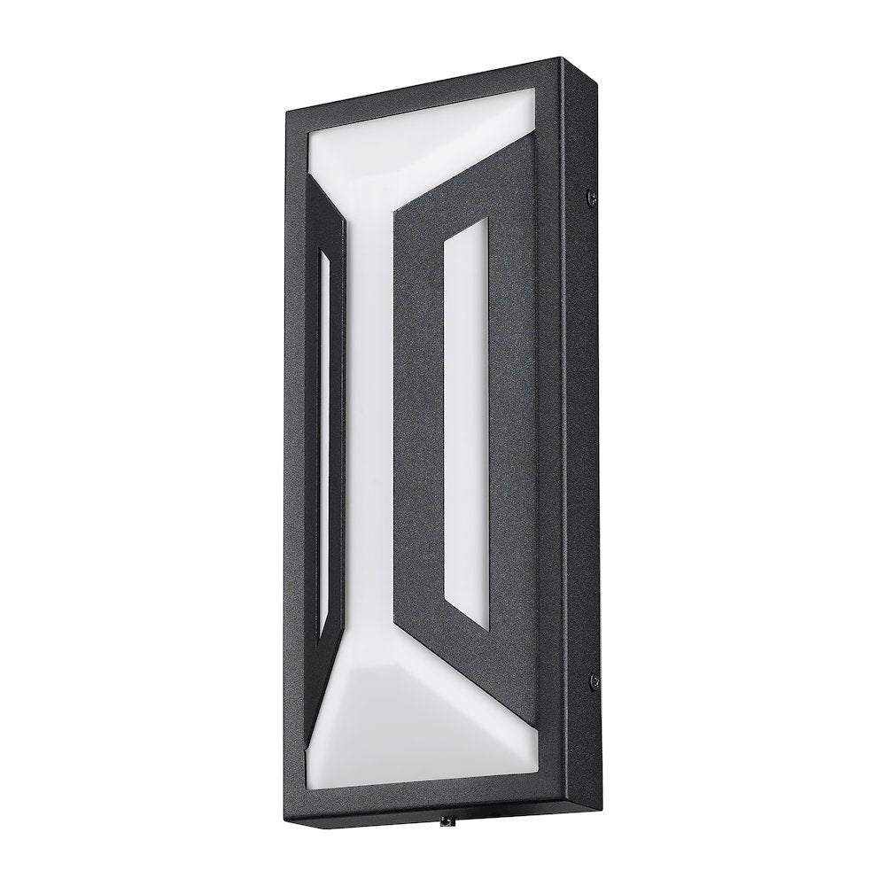 Z-Lite 2 Light Outdoor Wall Light, Sand Black