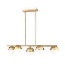 Z-Lite 5 Light Linear Chandelier