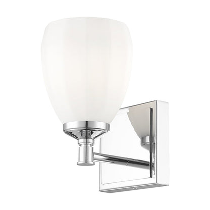 Z-Lite Oren 1 Light Vanity in Chrome  color, Steel frame