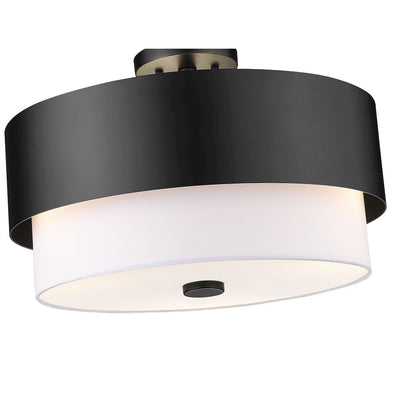 Z-Lite 3 Light Semi Flush Mount