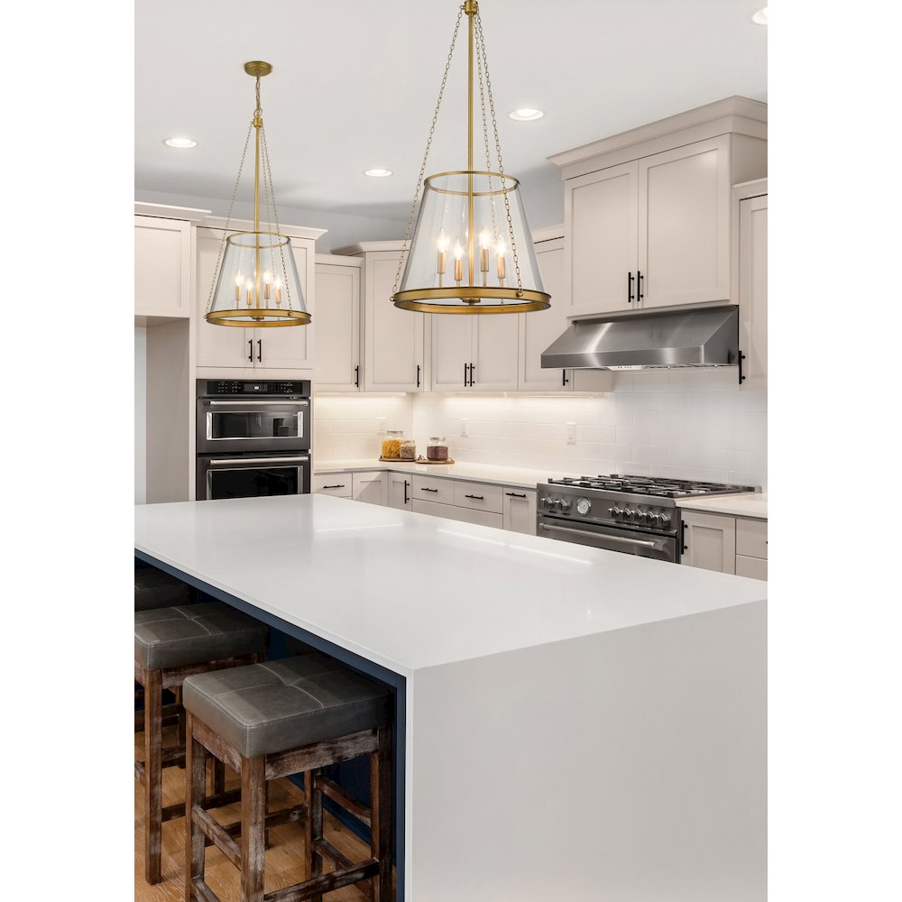 Z-Lite 4 Light Pendant