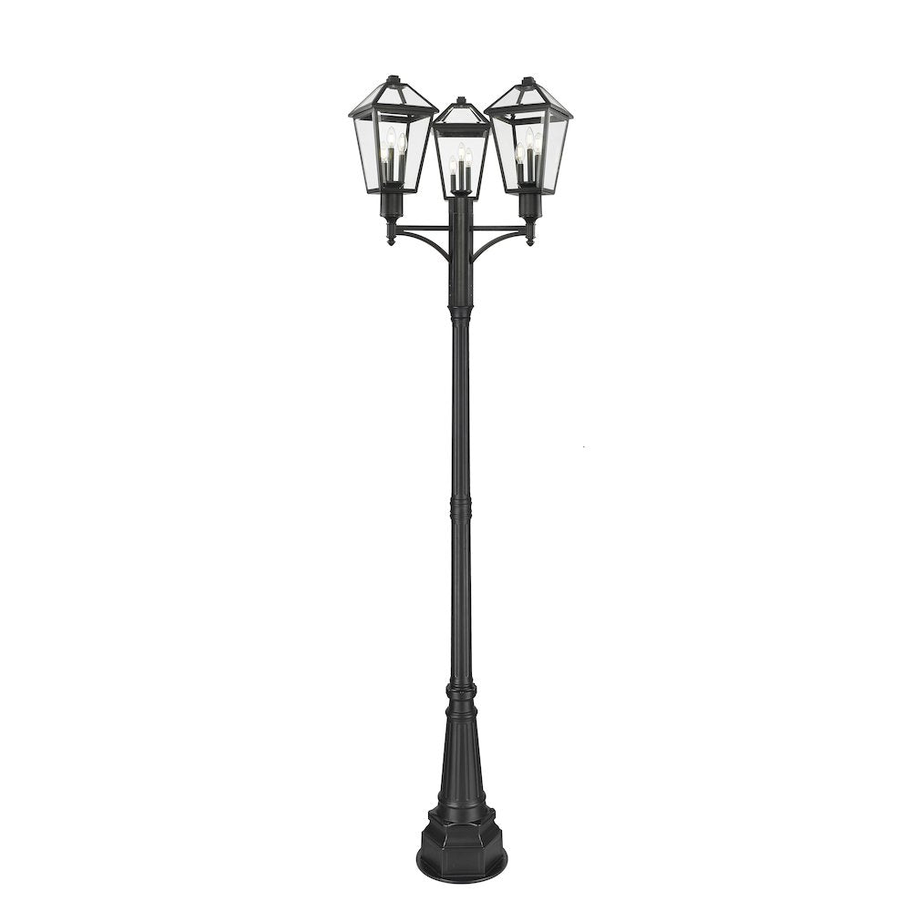 Z-Lite 3 Light Outdoor Post Mount Fixture