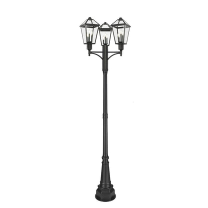 Z-Lite 3 Light Outdoor Post Mount Fixture
