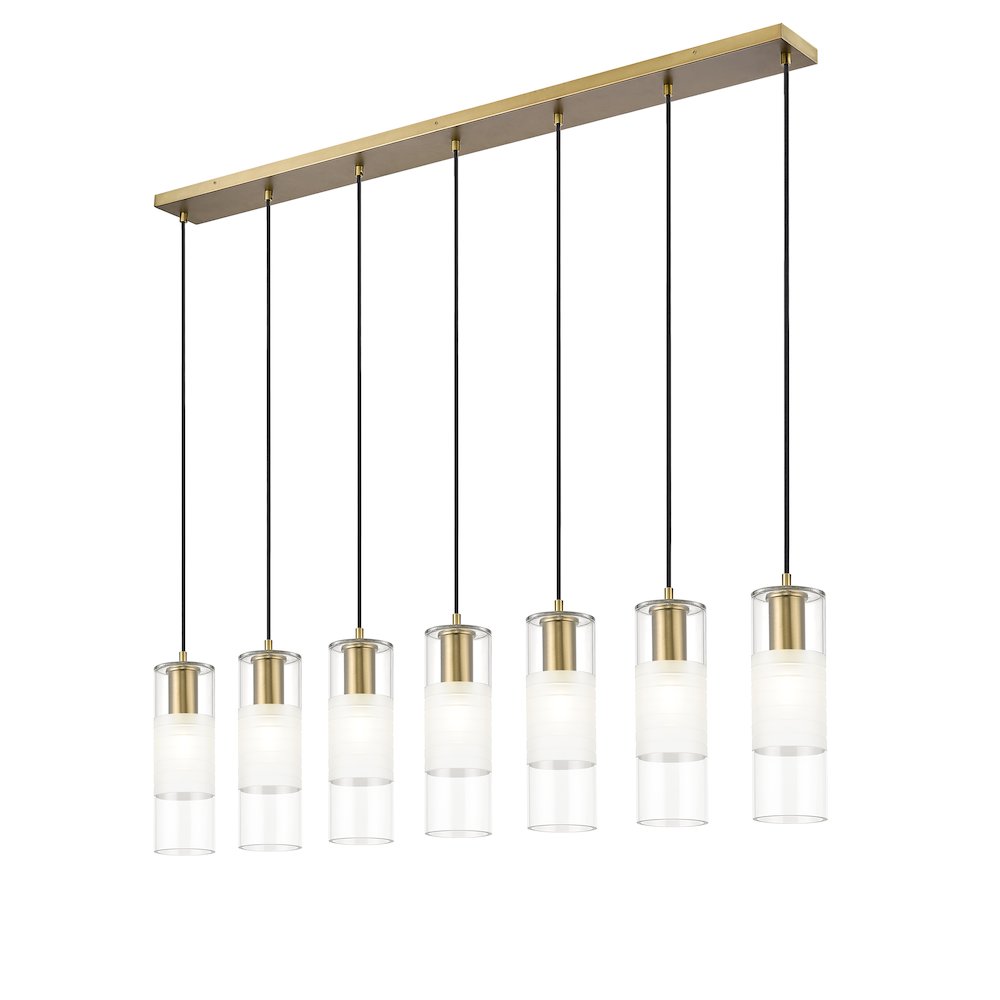 Z-Lite 7 Light Linear Chandelier