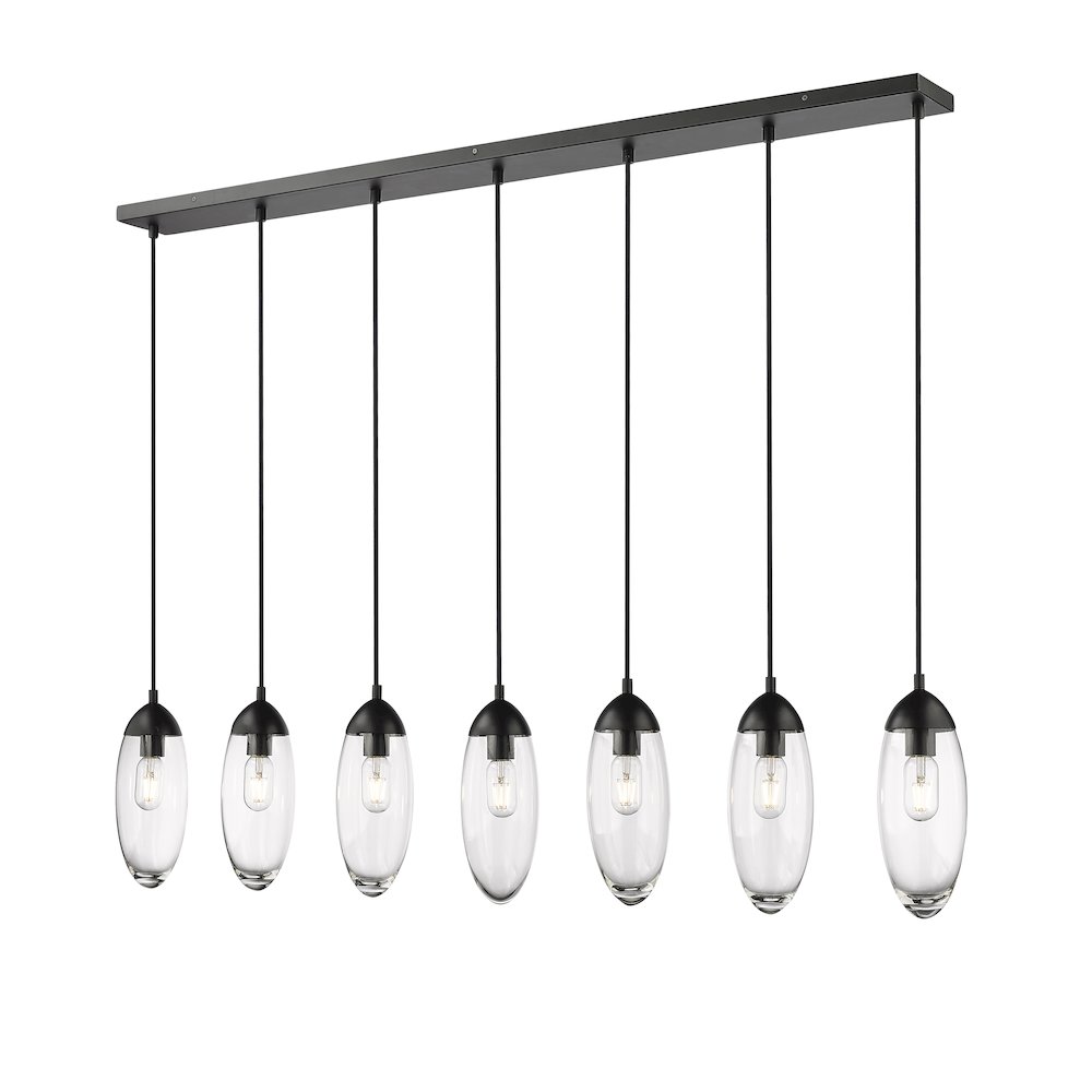 Z-Lite 7 Light Linear Chandelier
