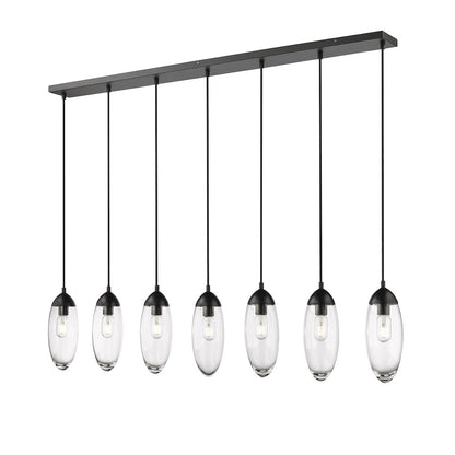 Z-Lite 7 Light Linear Chandelier