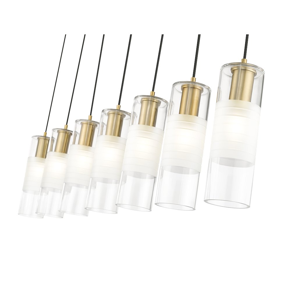 Z-Lite 7 Light Linear Chandelier