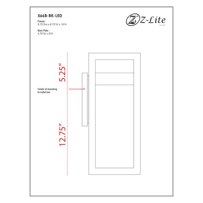 Z-Lite 1 Light Outdoor Wall Light