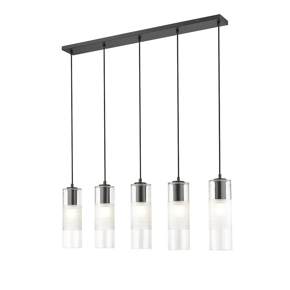 Z-Lite 5 Light Linear Chandelier