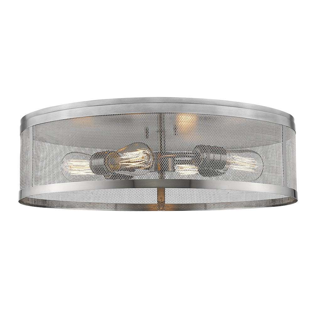Z-Lite 4 Light Flush Mount