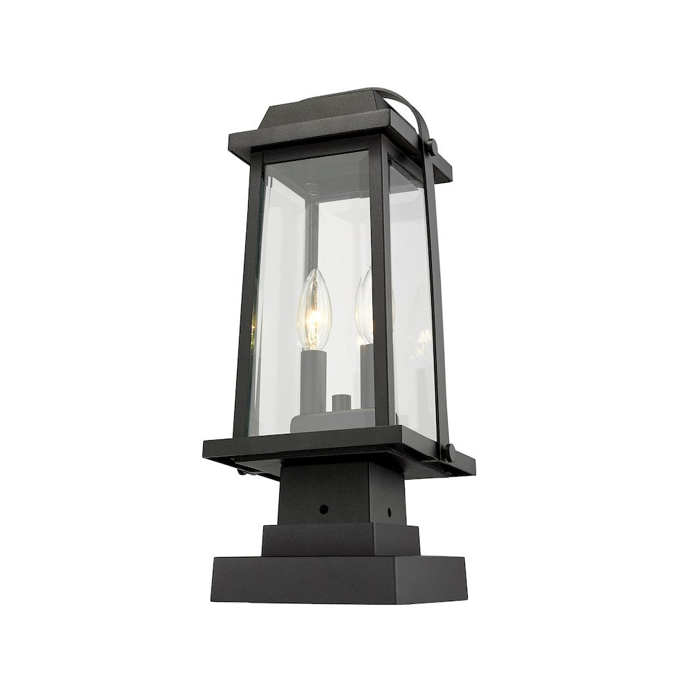 Z-Lite 2 Light Outdoor Pier Mounted Fixture