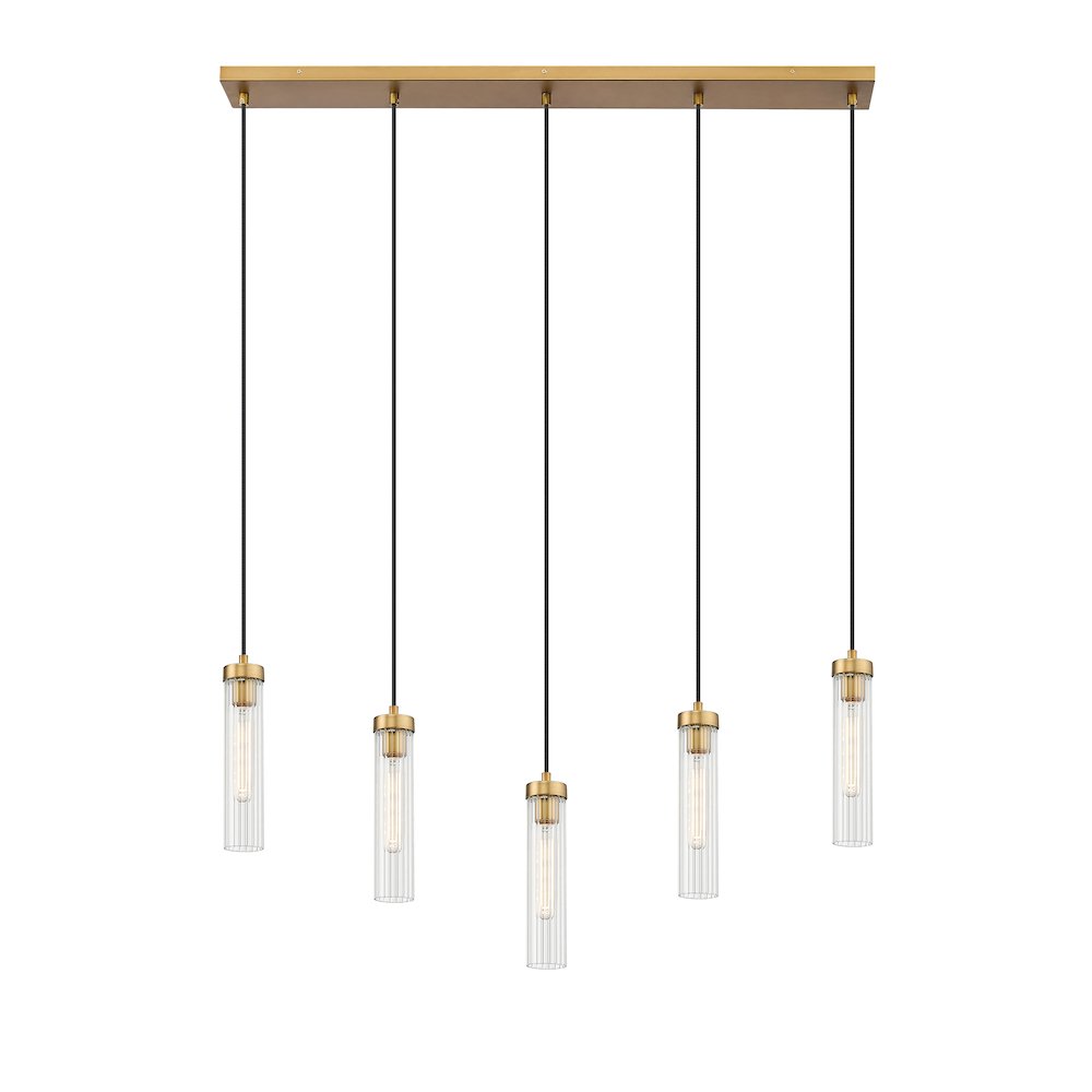 Z-Lite 5 Light Linear Chandelier